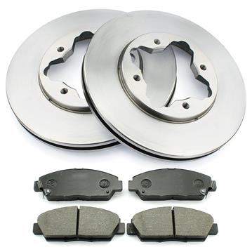 Bremsbeläge Honda Accord V Rover 600 RH Bremsscheiben vorne 260mm belüftet