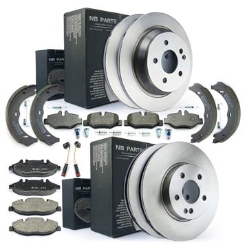 Mercedes Benz Viano W639 Vito Mixto Kasten Bus Bremsen Vorne Hinten Komplett