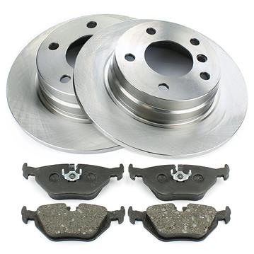 2x Bremsscheibe Voll Ø280 HINTEN 2x Bremsscheibe Voll Ø280 HINTEN