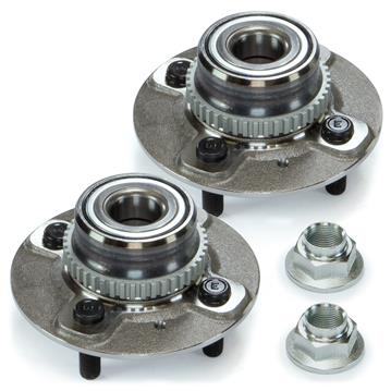 Bremsscheiben-Set Hinten Für Renault Scenic – Inkl. Lager, ABS-Sensor & Beläge, Von NB PARTS