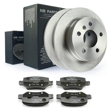 BREMSSCHEIBEN VOLL *BREMSBELAG HINTEN