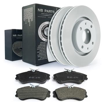 TEXTAR BREMSENKIT PRO CITROEN XSARA PEUGEOT 206 VORN Ø266 HINTEN Ø247