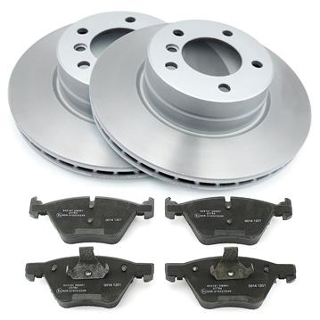 BOSCH BREMSSCHEIBEN Ø310 mm BREMSBELÄGE SET VORNE BMW 5 525 i 520 d E60