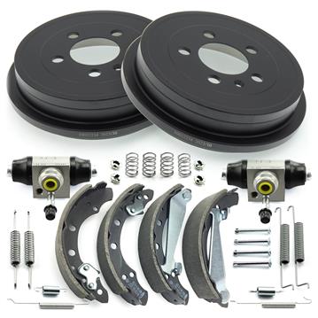 Bremsbacken POLINI 10, hinten hinten B 24 mm 2 Aufnahmen für Bremstrommel  Ø innen 150mm TUNING ROAD - alltagstauglich und Note 1 - perfekte Reparatur