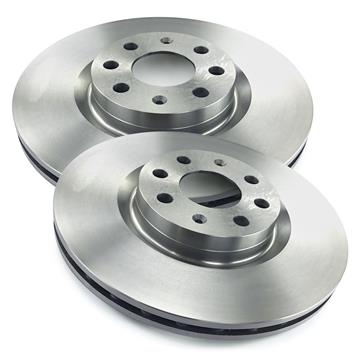 Kit Frein Avant ATEC - Disques 257mm Ventilés + Plaquettes - Compatible FIAT GRANDE PUNTO (199_) - 5
