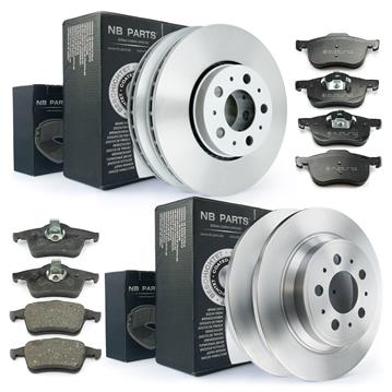 Bremsscheiben + Bremsbeläge vorne + hinten