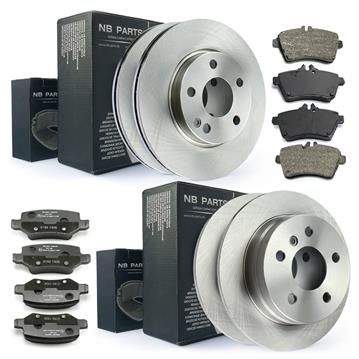 Bremsscheiben + Bremsbeläge vorne + hinten