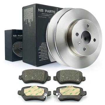 Bremsscheiben + Bremsbeläge hinten