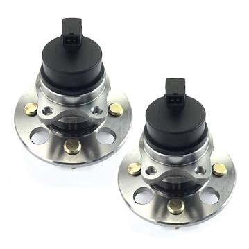 BESTPRICE - Jeu De 2 Roulements De Roue Arrière Avec Capteur ABS - Compatible Hyundai Accent, Getz, I10, I20, Kia Picanto, Rio