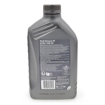 1 Litre Original Shell Advance 4T Ultra 10W40 Engine