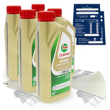 Motoröl 5w40 5x1 Liter Castrol Edge Professional V 0W-20 Titanium Volvo VCC RBS0-2AE Castrol Edge 5w-30 Ll