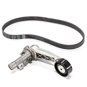 SKF Keilrippenriemen VKMA 34217 Satz - Zahnriemensatz Für Auto Mit Spannrollen