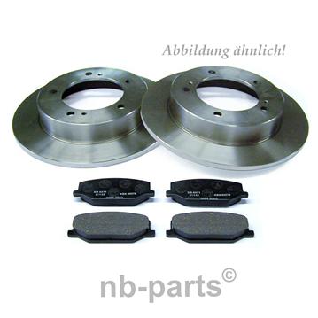 Produktbild von NB PARTS Bremsbeläge Bremsklötze Hinten Passend Für Ford