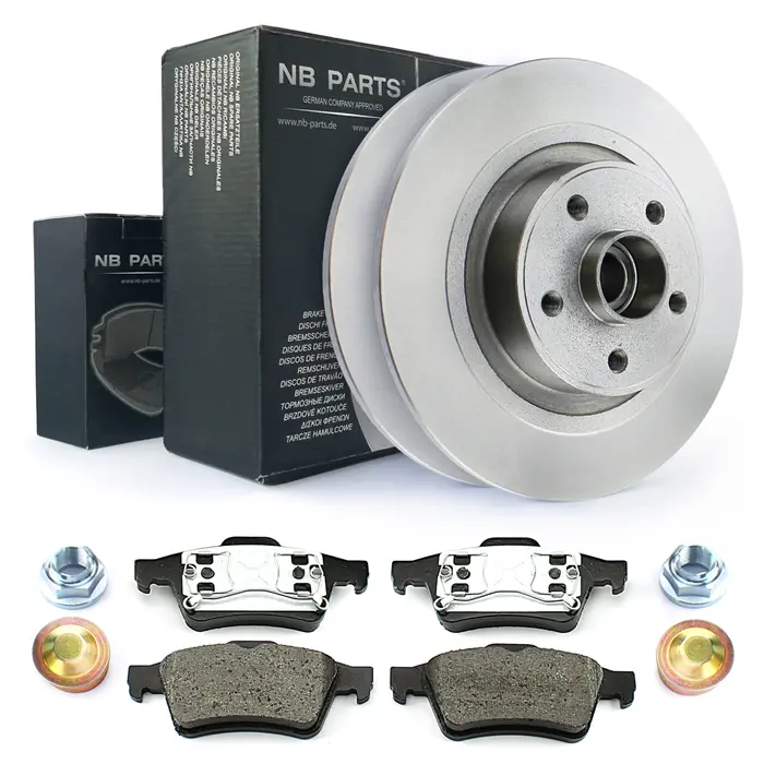 ABS Bremsscheiben Bremsbeläge Hinten Produktbild-Vorschau 7