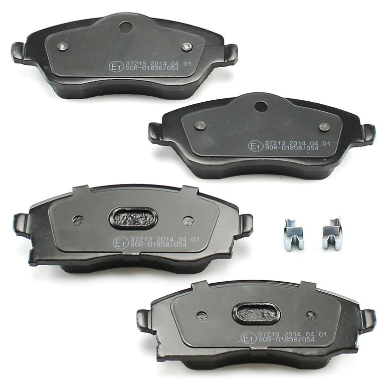 BESTPRICE Bremsbelagsatz Vorderachse - 4 Stück Bremsbeläge Für VW, Audi, Seat, Skoda