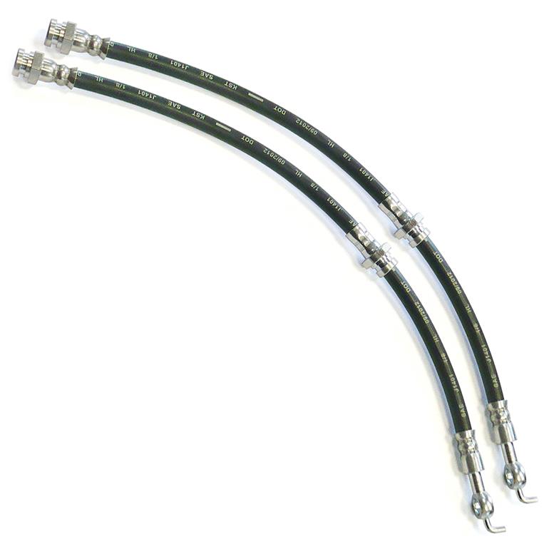 Frankberg 2x Bremsschlauch Bremsschläuche Hinten Links Rechts Kompatibel mit C-Klasse W202 W203 1.8L-3.5L 1993- 2007 S-Klasse W140 W220 3.2L-5.0L 1991-1999 Replace# 1714280035