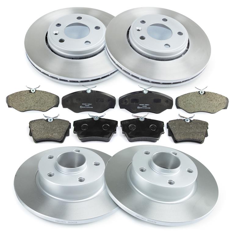 Bremsscheiben + Bremsbeläge komplett vorne +