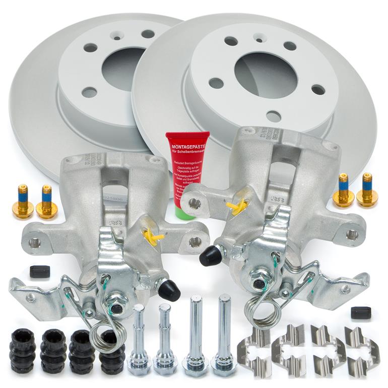 Bremsensatz Hinten Von NB PARTS - Komplett Mit Bremssattel & Belägen