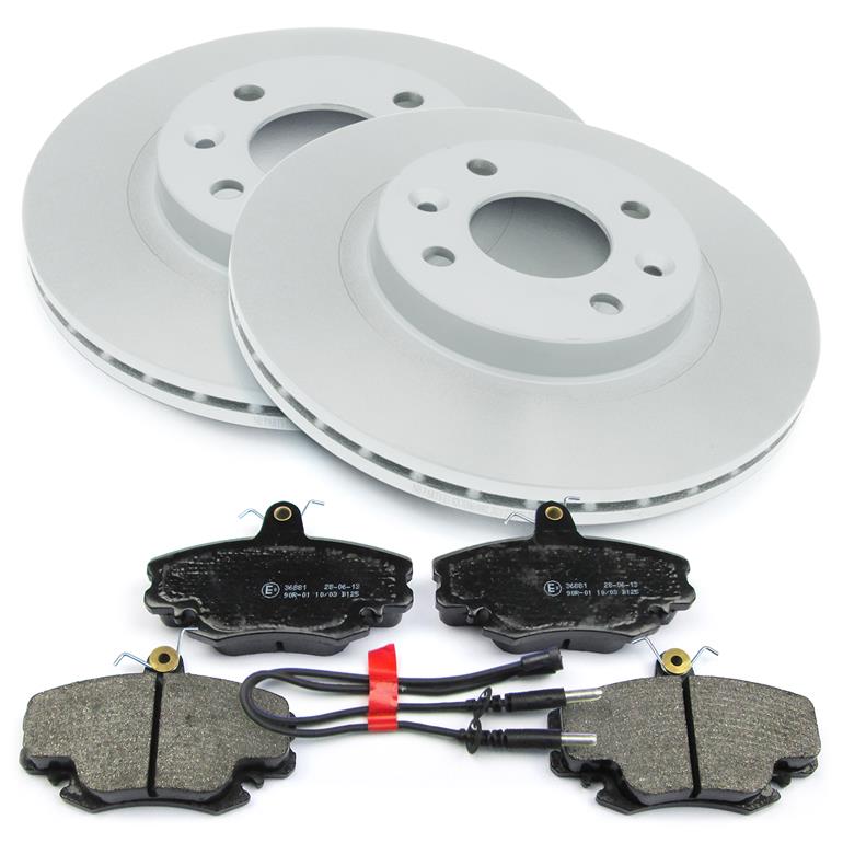 Bremsscheiben & Bremsbeläge Vorne Ø288mm - Komplettset Für VW Golf, Audi A3, Seat & Skoda